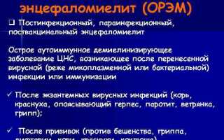 Опасное заболевание — рассеянный энцефаломиелит: причины, симптомы и прогноз