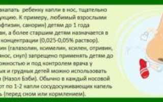 Почему возникает и чем лечить насморк у грудничка 4 месяцев